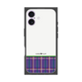 プレミアムスクエアケース［ CASEPLAY Tartan Check - Purple ］