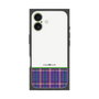 プレミアムスクエアケース［ CASEPLAY Tartan Check - Purple ］