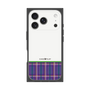 プレミアムスクエアケース［ CASEPLAY Tartan Check - Purple ］