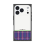 プレミアムスクエアケース［ CASEPLAY Tartan Check - Purple ］