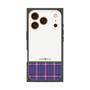 プレミアムスクエアケース［ CASEPLAY Tartan Check - Purple ］