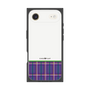 プレミアムスクエアケース［ CASEPLAY Tartan Check - Purple ］