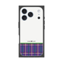 プレミアムスクエアケース［ CASEPLAY Tartan Check - Purple ］