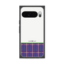 プレミアムスクエアケース［ CASEPLAY Tartan Check - Purple ］