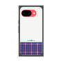 プレミアムスクエアケース［ CASEPLAY Tartan Check - Purple ］