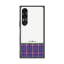 プレミアムスクエアケース［ CASEPLAY Tartan Check - Purple ］