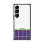 プレミアムスクエアケース［ CASEPLAY Tartan Check - Purple ］