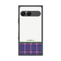 プレミアムスクエアケース［ CASEPLAY Tartan Check - Purple ］