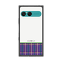 プレミアムスクエアケース［ CASEPLAY Tartan Check - Purple ］