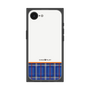 プレミアムスクエアケース［ CASEPLAY Tartan Check - Blue ］