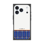 プレミアムスクエアケース［ CASEPLAY Tartan Check - Blue ］