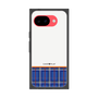 プレミアムスクエアケース［ CASEPLAY Tartan Check - Blue ］