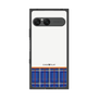 プレミアムスクエアケース［ CASEPLAY Tartan Check - Blue ］