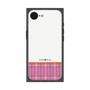 プレミアムスクエアケース［ CASEPLAY Tartan Check - Pink ］