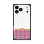 プレミアムスクエアケース［ CASEPLAY Tartan Check - Pink ］