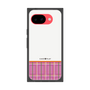 プレミアムスクエアケース［ CASEPLAY Tartan Check - Pink ］