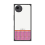 プレミアムスクエアケース［ CASEPLAY Tartan Check - Pink ］