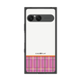 プレミアムスクエアケース［ CASEPLAY Tartan Check - Pink ］