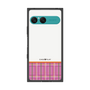 プレミアムスクエアケース［ CASEPLAY Tartan Check - Pink ］