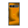 プレミアムスクエアケース［ CASEPLAY Winding Pattern - Orange ］