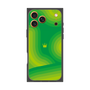 プレミアムスクエアケース［ CASEPLAY Winding Pattern - Green ］