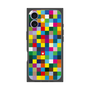 プレミアムスクエアケース［ CASEPLAY Rainbow Check ］