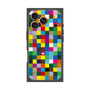 プレミアムスクエアケース［ CASEPLAY Rainbow Check ］