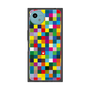 プレミアムスクエアケース［ CASEPLAY Rainbow Check ］