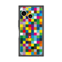 プレミアムスクエアケース［ CASEPLAY Rainbow Check ］