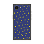 プレミアムスクエアケース［ Drawing Dot - Navy ］