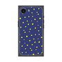 プレミアムスクエアケース［ Drawing Dot - Navy ］