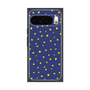 プレミアムスクエアケース［ Drawing Dot - Navy ］