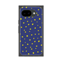 プレミアムスクエアケース［ Drawing Dot - Navy ］