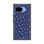 プレミアムスクエアケース［ Drawing Dot - Navy ］