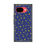 プレミアムスクエアケース［ Drawing Dot - Navy ］