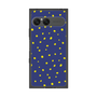 プレミアムスクエアケース［ Drawing Dot - Navy ］