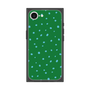 プレミアムスクエアケース［ Drawing Dot - Green ］