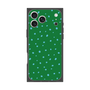 プレミアムスクエアケース［ Drawing Dot - Green ］