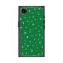 プレミアムスクエアケース［ Drawing Dot - Green ］