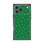 プレミアムスクエアケース［ Drawing Dot - Green ］