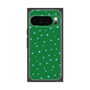 プレミアムスクエアケース［ Drawing Dot - Green ］