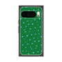 プレミアムスクエアケース［ Drawing Dot - Green ］