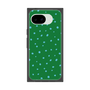 プレミアムスクエアケース［ Drawing Dot - Green ］