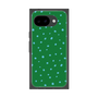 プレミアムスクエアケース［ Drawing Dot - Green ］