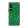 プレミアムスクエアケース［ Drawing Dot - Green ］