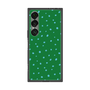 プレミアムスクエアケース［ Drawing Dot - Green ］