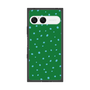 プレミアムスクエアケース［ Drawing Dot - Green ］
