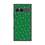 プレミアムスクエアケース［ Drawing Dot - Green ］