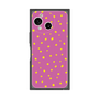 プレミアムスクエアケース［ Drawing Dot - Pink ］