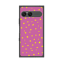 プレミアムスクエアケース［ Drawing Dot - Pink ］